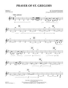 Prayer of St. Gregory von Alan Hovhaness (Download) 