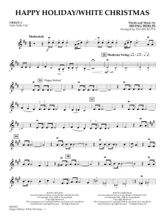 Happy Holiday / White Christmas von Irving Berlin (Download) 