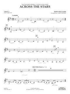 Across the Stars von John Williams (Download) 