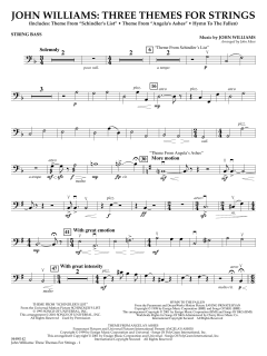 Three Themes for Strings von John Williams (Download) 