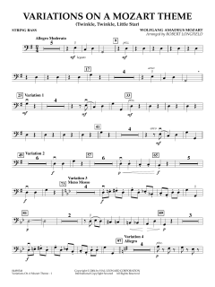 Variations On A Mozart Theme von Robert Longfield (Download) 
