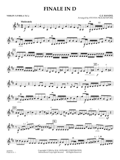 Finale in D von Georg Friedrich Händel (Download) 