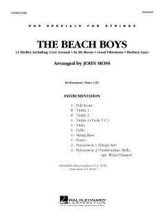 The Beach Boys Medley (Download) 