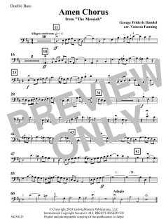Amen Chorus from 'The Messiah' von Georg Friedrich Händel (Download) 