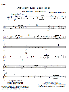 All Glory, Laud, And Honor von Melchior Teschner (Download) 