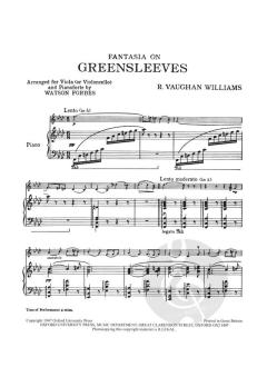 Fantasia On Greensleeves From The Opera Sir John in Love von Ralph Vaughan Williams 