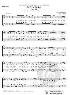 A New Song - Psalm 149 von Niko Schlenker (Download) 