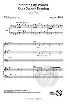Stopping by Woods on a Snowy Evening von Bruce W. Tippette (Download) 