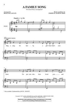 A Family Song von Joseph M. Martin (Download) 