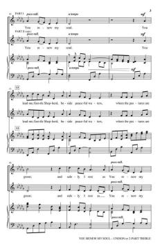 You Renew My Soul von Ruth Elaine Schram 