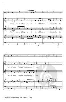 Christmas Is Just Around the Corner von George L.O. Strid (Download) 