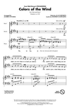 Colors Of The Wind von Stephen L. Schwartz (Download) 