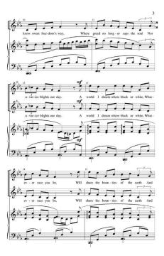 I Dream A World von Peter Boyer (Download) 