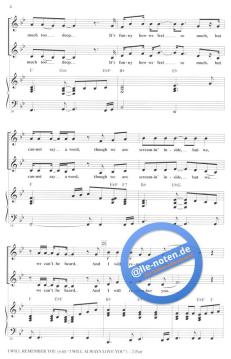 I Will Remember You (Whitney Houston) 