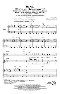 Sing (Choral Highlights) 