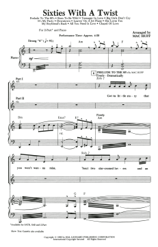 Sixties With A Twist (Medley) von Mac Huff (Download) 