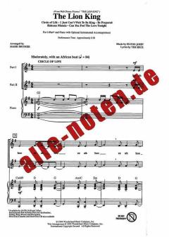 The Lion King (Medley) (Download) 