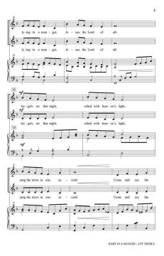 Baby in a Manger von Douglas Nolan 