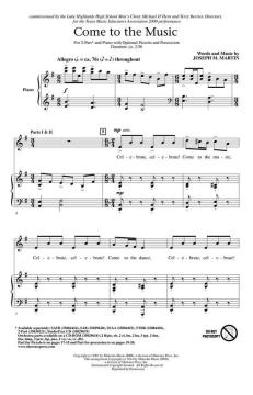 Come to the Music von Joseph M. Martin (Download) 