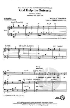 God Help the Outcasts von Alan Menken (Download) 