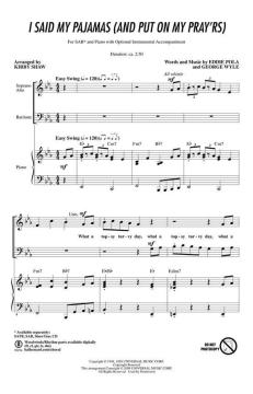 I Said My Pajamas (And Put On My Pray'rs) von Edward Pola (Download) 
