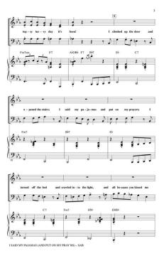 I Said My Pajamas (And Put On My Pray'rs) von Edward Pola (Download) 
