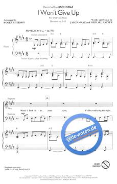 I Won't Give Up von Jason Mraz (Download) 