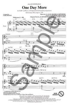 One Day More von Claude-Michel Schönberg (Download) 