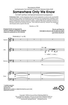 Somewhere Only We Know von Keane (Download) 