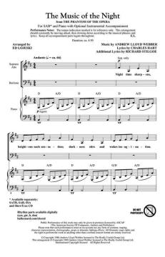 The Music Of The Night von Andrew Lloyd Webber (Download) 