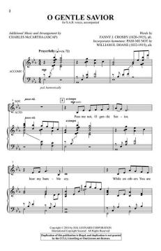 O Gentle Savior von Charles McCartha (Download) 