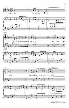 O Gentle Savior von Charles McCartha (Download) 