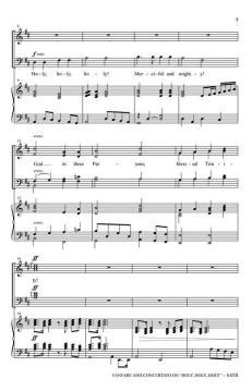 Fanfare and Concertato on Holy, Holy, Holy von John Bacchus Dykes 