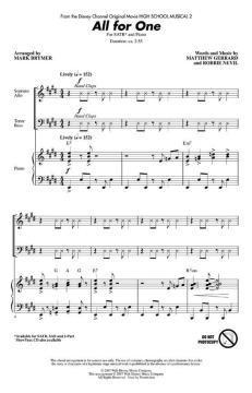 All For One von Matthew Gerrard (Download) 