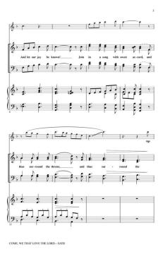Come, We That Love The Lord von Robert Lowry (Download) 
