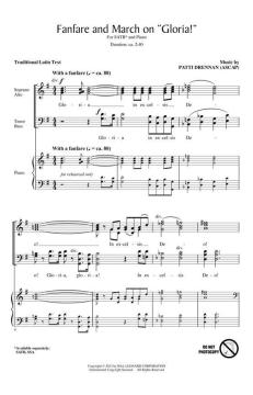 Fanfare And March On Gloria! von Patti Drennan (Download) 