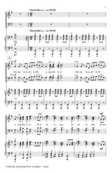 Fanfare And March On Gloria! von Patti Drennan (Download) 