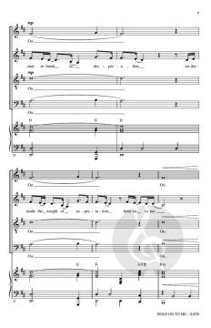 Hold On to Me (SATB) 