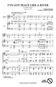 I've Got Peace Like A River (Download) 