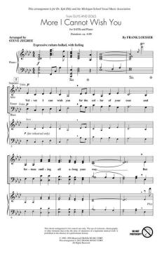 More I Cannot Wish You (Download) 