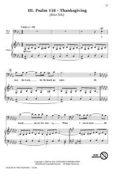 Psalms Of The Passover von Ed Lojeski (Download) 