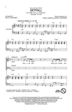 Skyfall von Adele Adkins 