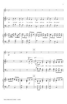 The Lord Has Come! von Stan Pethel (Download) 