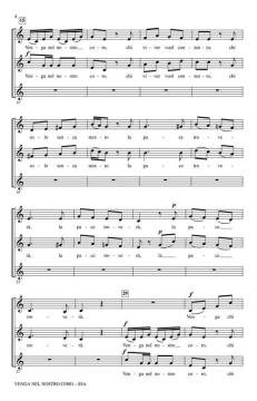 Venga Nel Nostro Coro (Come To Our Choir) von Antonio Salieri (Download) 
