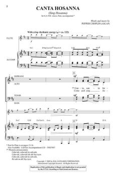 Canta Hosanna von Pepper Choplin 