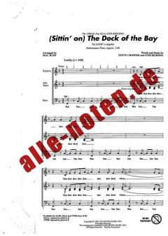 (Sittin' On) The Dock Of The Bay von Otis Redding (Download) 