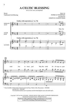 A Celtic Blessing von Patricia Thompson (Download) 