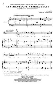 A Father's Love, A Perfect Rose von Joseph M. Martin (Download) 