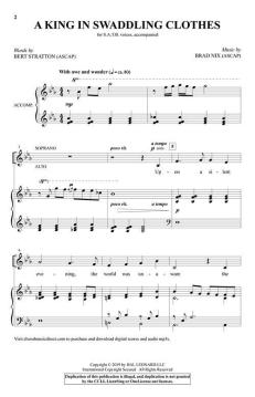 A King in Swaddling Clothes von Brad Nix (Download) 