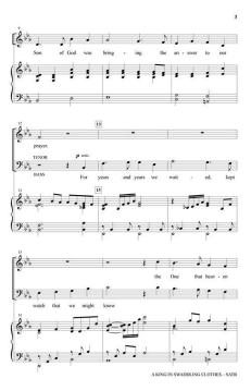 A King in Swaddling Clothes von Brad Nix (Download) 